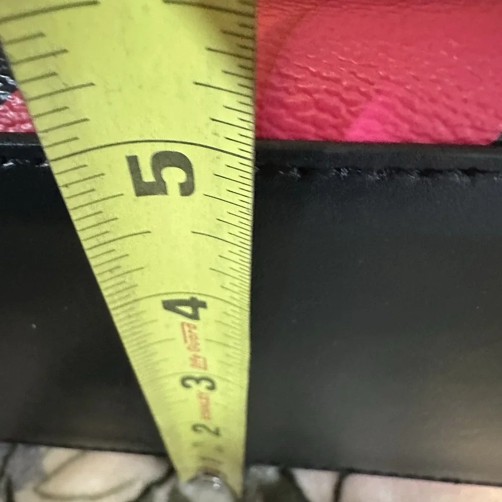 Kate Spade Ellison Avenue Satchel Bag Zip Purse Deco Rose Orient Red Floral EUC - Picture 12 of 12